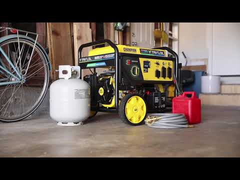 6500W Electric Start Tri Fuel Generator with CO Shield® - 201169