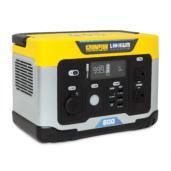 a yellow and black generator with the words champion on it.