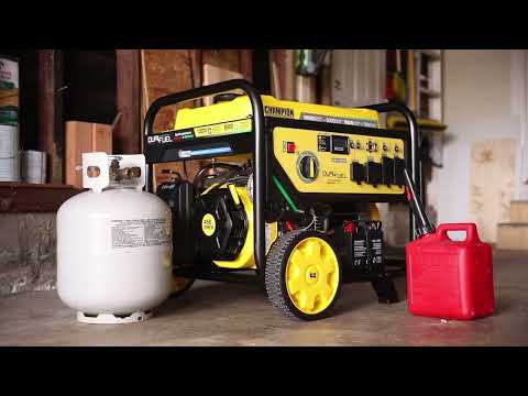 8000W Electric Start Dual Fuel Generator with CO Shield® - 201284