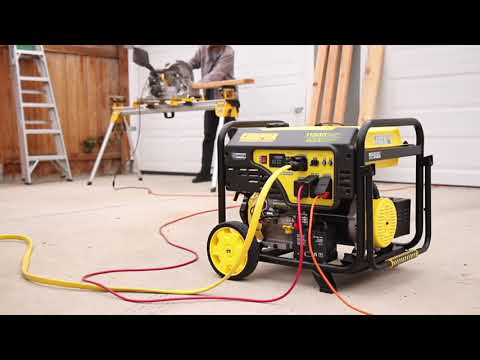 9999　sm Ｌジャケ 9200W Electric Start Generator with CO Shield® - 201494 - Champion