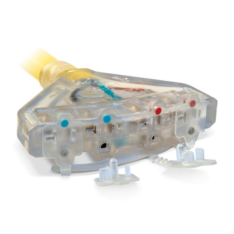 20 ft. 30A 125/250V Flat Generator Extension Cord - 100453