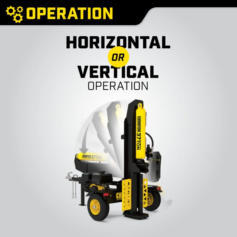 パワーリフト 37-Ton Log Splitter - 201216 - Champion Power Equipment