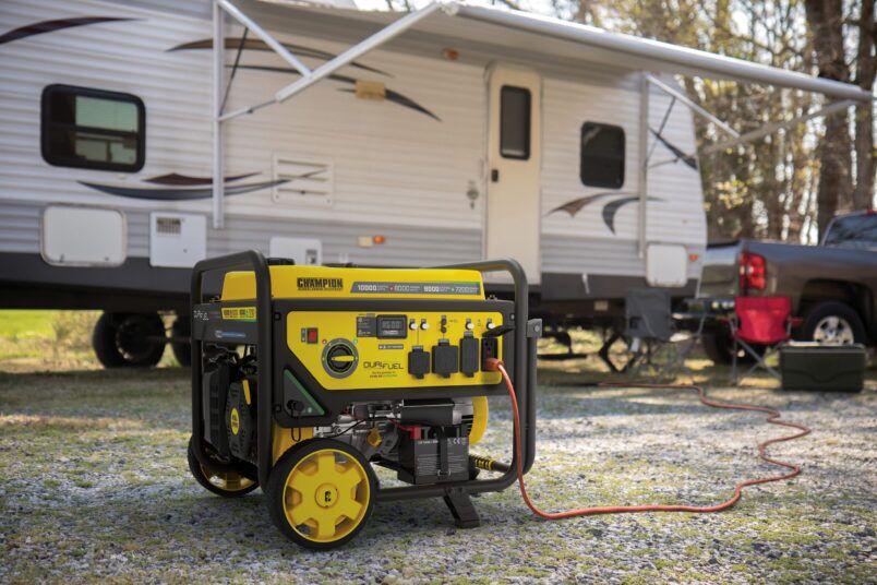 8000W Electric Start Dual Fuel Generator with CO Shield® - 201284