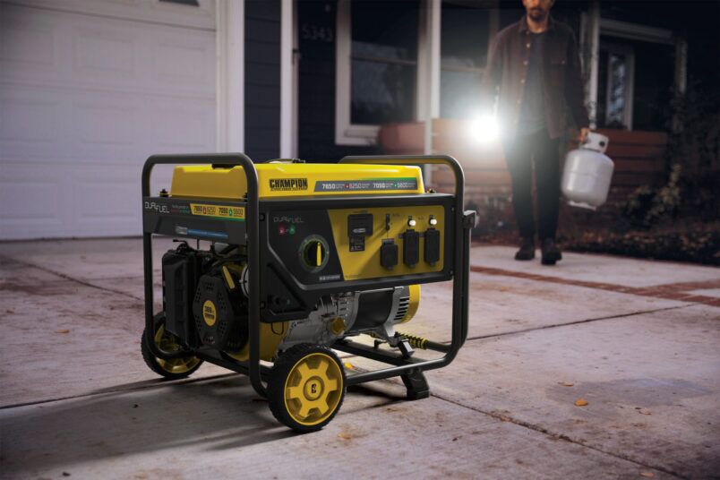 6250W Dual Fuel Generator with CO Shield® - 201463 - Champion