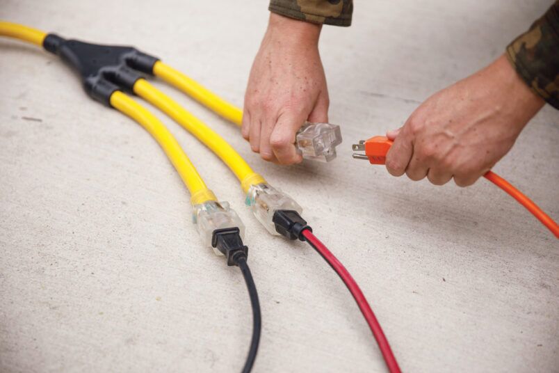 2 ft. 30A 125V Generator Adapter Cord - 201433 - Champion Power