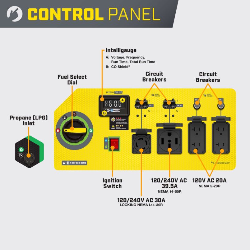 Champion generator fuel system diagram gasoline propane