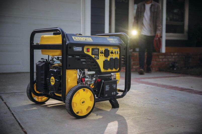 Blue ice♪ 9200W Electric Start Generator with CO Shield® - 201494 - Champion