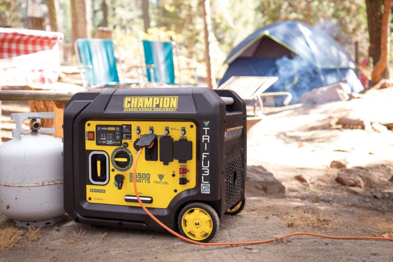 5500W Electric Start Tri Fuel Inverter with CO Shield® - 201534