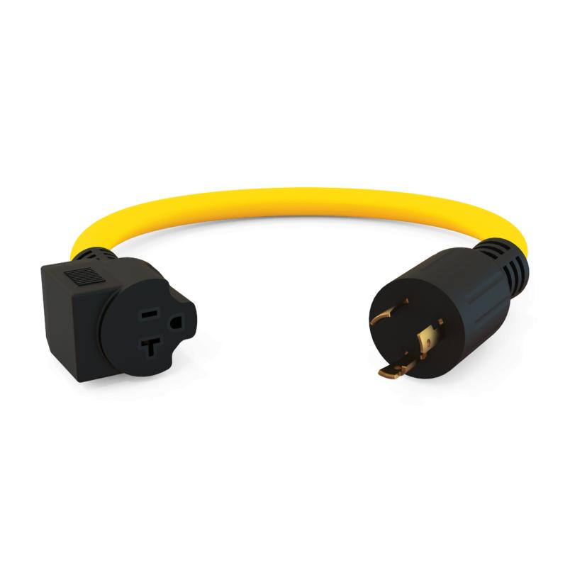 2 ft. 20A 125V Generator Pigtail Adapter Cord - 48025 - Champion