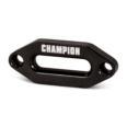 a black bottle opener with the word champion on it.