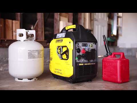 4000W Electric Start Dual Fuel Inverter with CO Shield® - 201592