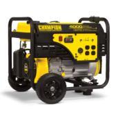 a yellow and black generator on a white background.