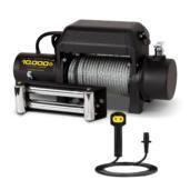 a winch with a rope attached to it.