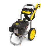 a yellow and black pressurer on a white background.