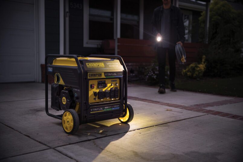 9000W Electric Start Tri Fuel Open Frame Inverter with CO Shield 9000W Electric Start Tri Fuel Open Frame Inverter with CO Shield