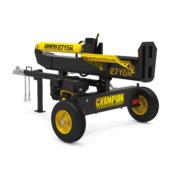 a chainsaw that is attached to the back of a vehicle.