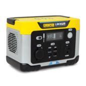 a yellow and black generator with the words champion on it.