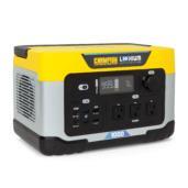 a yellow and gray generator with the words champion on it.