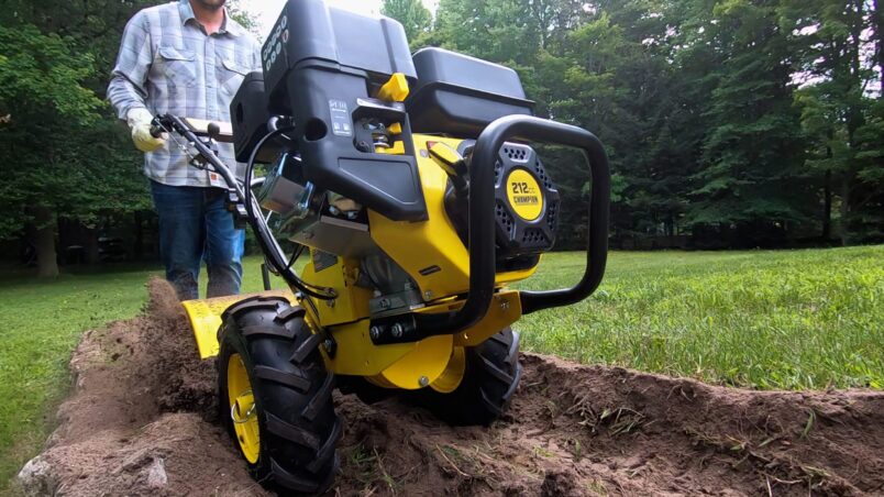 NIID　FinoⅤ 19 in. Rear Tine Tiller - 201464 - Champion Power Equipment