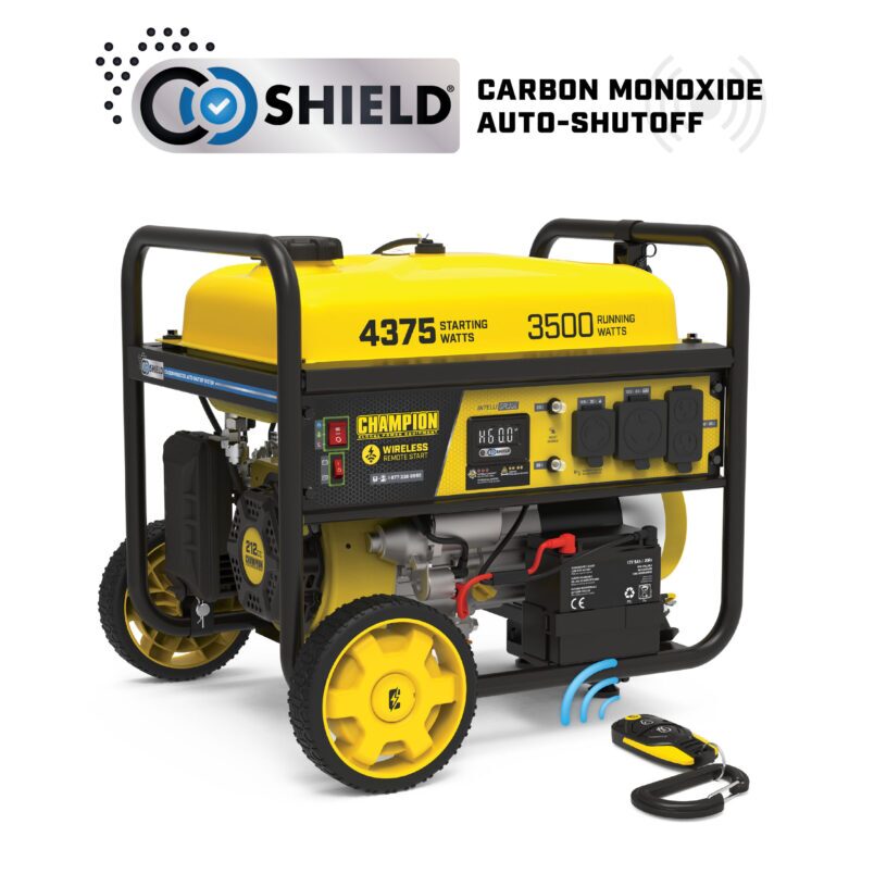 No105 強力 12cmFAN 3000回転 6連 AC100Vコントローラ付 Champion 201184 3500W/4500W Inverter Generator Gas RV