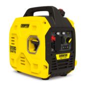 a yellow and black generator on a white background.