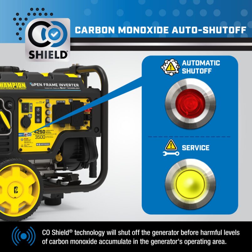 4250W Open Frame Inverter with CO Shield® - 201226 - Champion