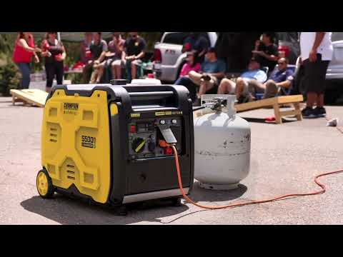5500W Electric Start Dual Fuel Inverter with CO Shield® - 201469