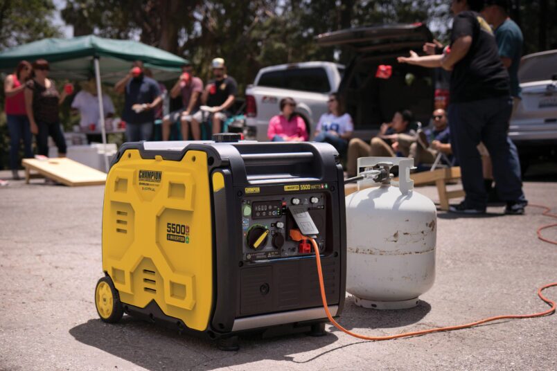 5500W Wireless Start Dual Fuel Inverter with CO Shield® - 201408