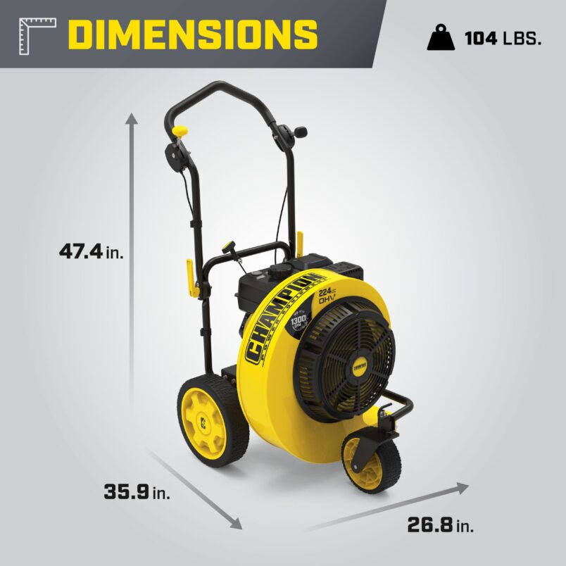 224cc Walk-Behind Leaf Blower - 201529 - Champion Power Equipment